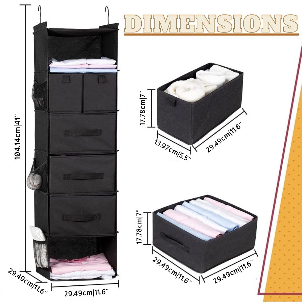 Hanging Closet Organizer: image 5