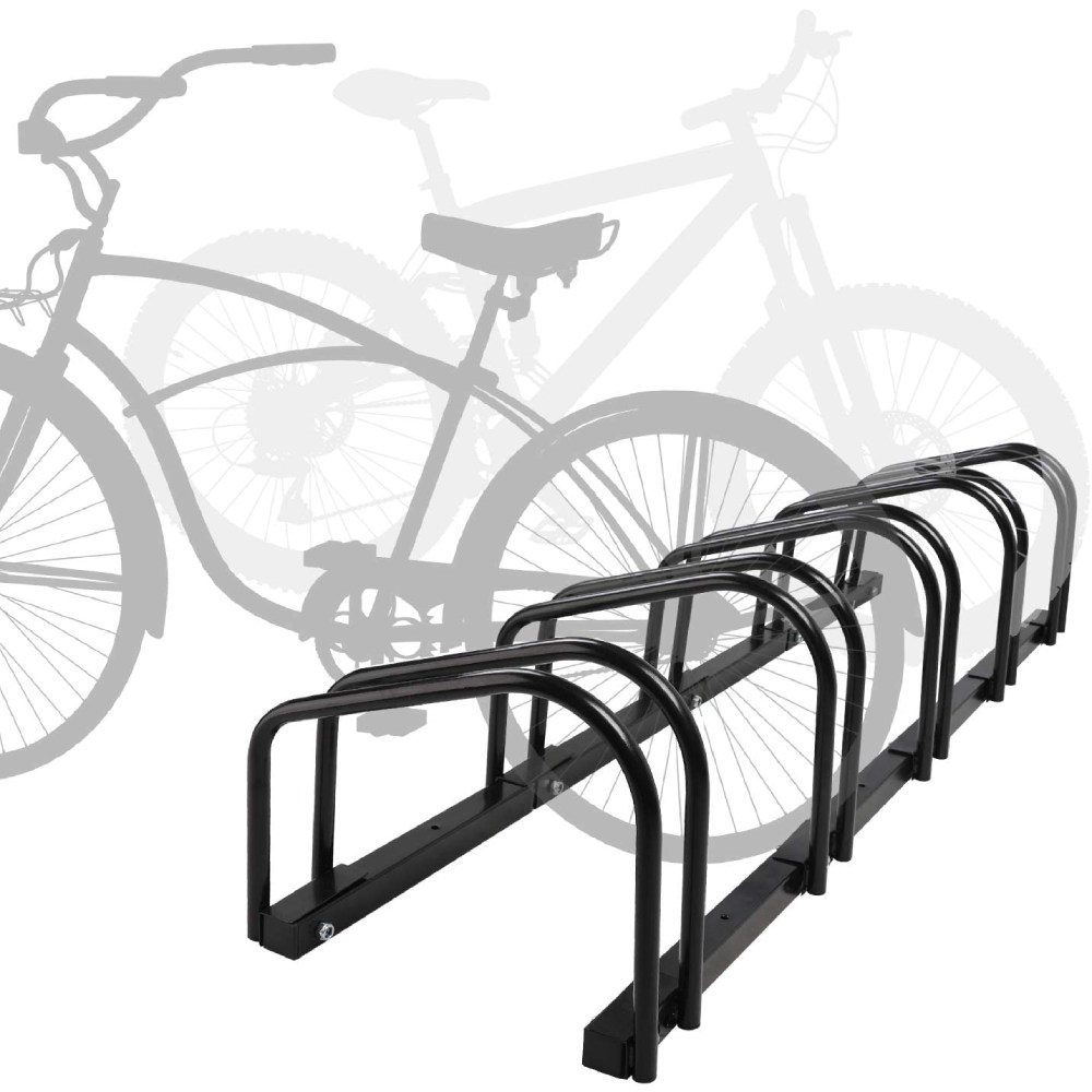 Bike Floor Parking Rack, 3 Bike: image 2