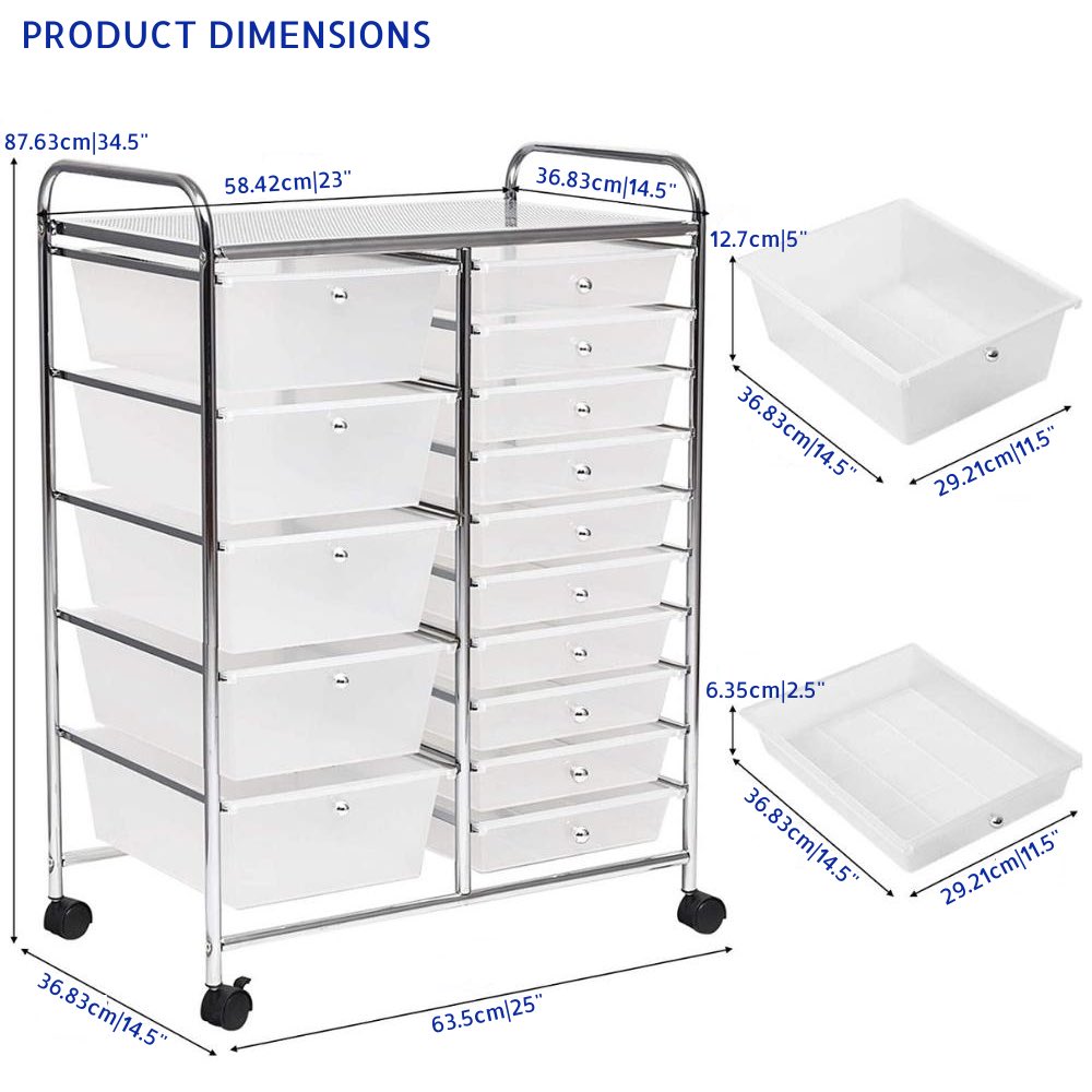 Rolling Office Cart: image 5