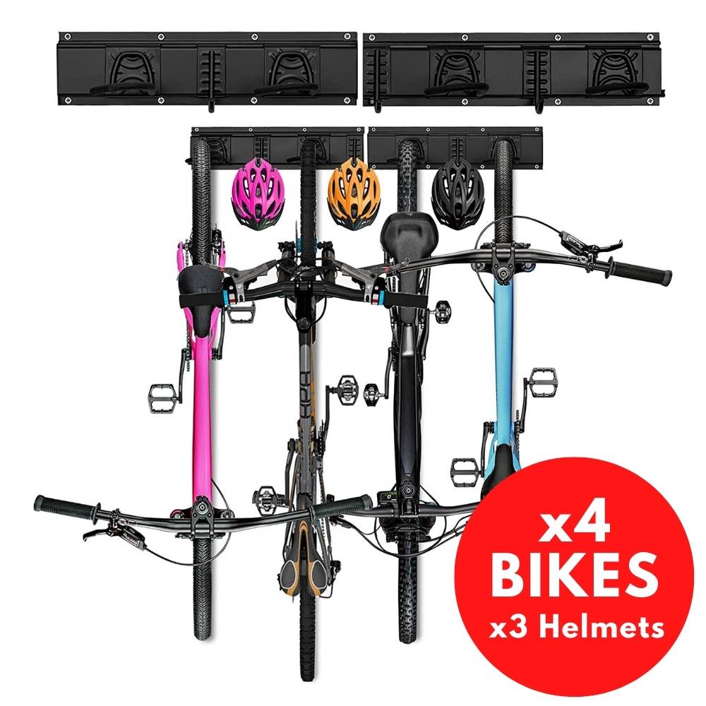 Bike Wall Storage, 4 Bike Kit: image 5