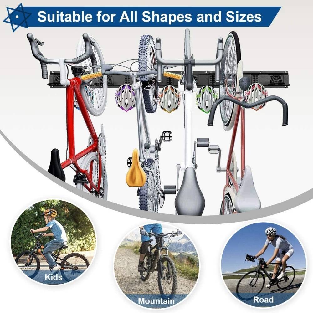 Bike Wall Storage, 4 Bike Kit: image 7