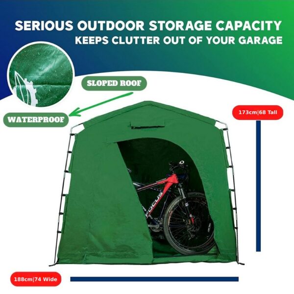 bike storage tent for outdoor