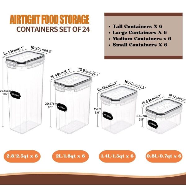 food storage containers set